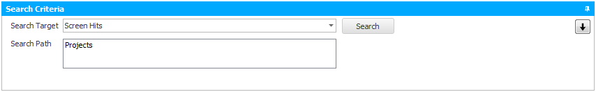 Search Criteria